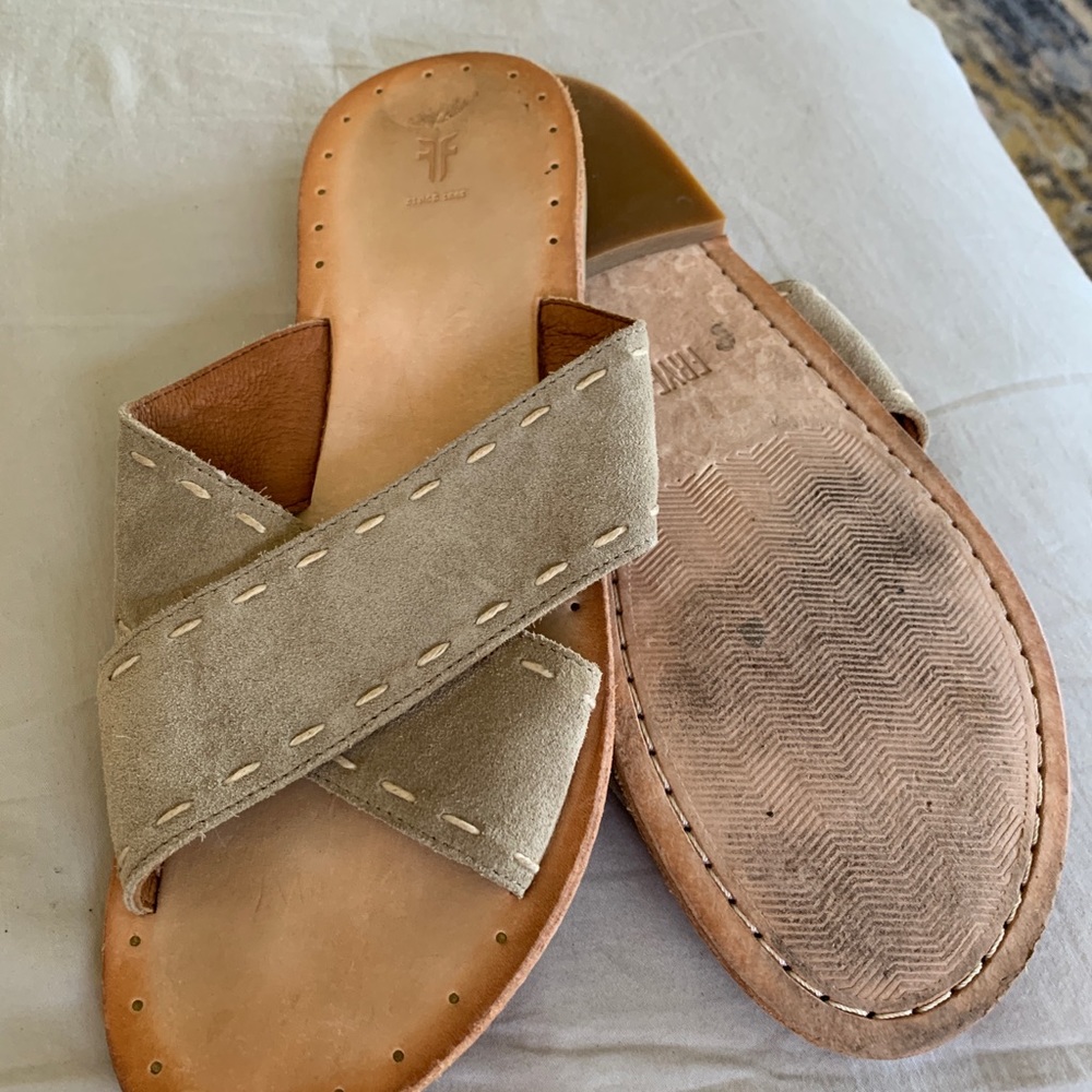 Frye crisscross sandal